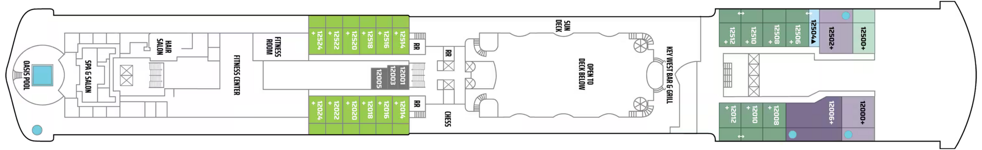 Deck 12 plan